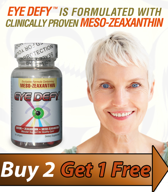 Eye Defy, formulated with clinically proven meso-zeaxanthin